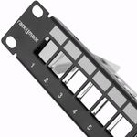 Patch panel FTP para rack 19 para 24 keystone 110 con peine - RP08200 - 10