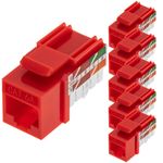Keystone RJ45 hembra TB110 Cat. 6A UTP pack de 6 unidades - RC10800 - 01