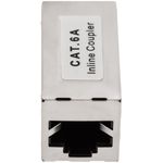Acoplador Keystone RJ45 hembra a hembra Cat. 6a FTP pack de 6 unidades - RC14500 - 06
