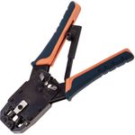 Herramienta crimpadora para RJ10 RJ11 RJ12 RJ45 (4P4C 6P2C 6P6C 8P8C) - HT00400 - 10