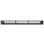 Patch panel configurable para keystone 19" de 24 RJ45 con FTP y UTP1U Lanberg PPKS-1124-B - RD19100 - 02