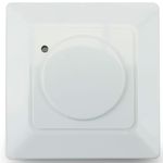 Detector de movimientos empotrado pared 80x80mm con control de tiempo luz y distancia - DO09500 - 02