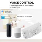 Interruptor inteligente WiFi compatible con Google Home, Alexa y IFTTT - AN10000 - 05
