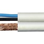 Bobina de cable coaxial RG59 con 2 cables de alimentación 100m - RG 592 - 02