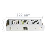 Fuente de alimentación industrial 12VDC 16.7A. Tamaño 68 x 222 x 40 mm - VF10300 - 02