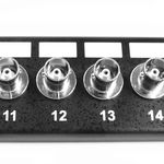 Patch panel de 24 puertos BNC hembra para rack 19" - RX09200 - 07