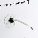 Bobina de cable de red ethernet Cat. 6a UTP de 305 m rígido de color gris - LM02600 - 02