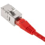 Acoplador Keystone RJ45 hembra a hembra Cat. 6 FTP pack de 6 unidades - RC14600 - 03
