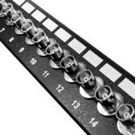 Patch panel de 16 puertos BNC hembra para rack 19" - RX09100 - 08