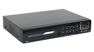 DVR de 4 canales con grabación MPEG4 en tiempo real