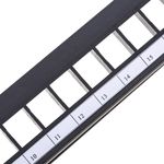 Patch panel para rack 19 para 24 keystone 110 con peine - RP00100 - 08
