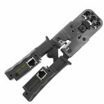 Herramienta crimpadora con comprobador de cables RJ9 RJ11 RJ12 RJ45 - CT01800 - 07