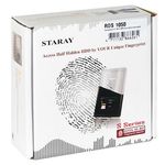 Caja externa 2.5" SATA USB 2.0 con lector de huellas digital Negra - RDS 1050 - 06