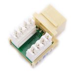 Keystone RJ45 hembra a TB110 Cat.5e UTP beige - RC05900 - 03