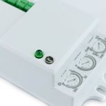 Detector de movimientos compacto mini con control de tiempo luz y distancia - DO09100 - 05
