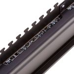 Patch panel rack 24 RJ45 Cat.6A FTP 1U negro con peine para gestión de cables - RD04600 - 08