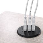 Concentrador de 3 puertos USB 2.0 para escritorio negro - US04100 - 03