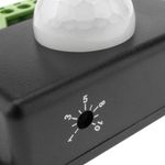 Detector de movimiento por infrarrojos 7.6 x 4.5 x 3.3 cm DC negro - NG08500 - 04
