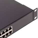 PoE Inyector Hub IEEE802.3af 10/100 Mbps 16-Port Rack 19" - RA06400 - 04