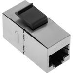 Empalme adaptador Keystone RJ45 hembra a hembra Cat.6A STP - RX03500 - 04
