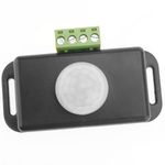 Detector de movimiento por infrarrojos 7.6 x 4.5 x 3.3 cm DC negro - NG08500 - 05