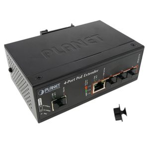 Ultra Power over Ethernet PoE extensor 1 puerto PoE a 4 puertos PoE IEEE802.3af/at 10/100/1000Mbps