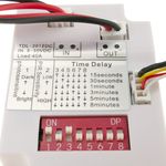 Detector de movimiento por infrarrojos de techo empotrable mini DC - NG08300 - 02