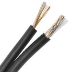 Bobina de cable coaxial RG59 y cable eléctrico 2x0.5mm2 100m - RC01600 - 05