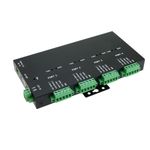 Adaptador industrial USB 2.0 a RS232 RS422 RS485 opto-aislado de 4 puertos - UB09500 - 01