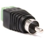 Adaptador RCA macho a bloque de terminales - AY08900 - 01