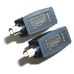 Extensor pasivo TCP/IP por coaxial RG59 emisor y receptor IP01 - SJ00100 - 02