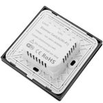 Interruptor inteligente táctil regulable en color negro compatible con Google Home, Alexa y IFTTT - AN12800 - 10