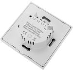 Interruptor inteligente táctil triple en color blanco compatible con Google Home, Alexa y IFTTT - AN12200 - 10