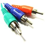 Cable Vídeo RGB 3xRCA-M a VGA (HD15-M) 1.8m - GB00100 - 02