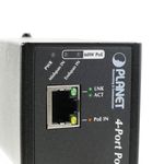 Ultra Power over Ethernet PoE extensor 1 puerto PoE a 4 puertos PoE IEEE802.3af/at 10/100/1000Mbps - RA02400 - 05