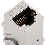 Acoplador Keystone RJ45 hembra a hembra Cat. 6a FTP pack de 6 unidades - RC14900 - 02