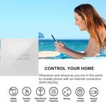 Interruptor inteligente táctil regulable en color blanco compatible con Google Home, Alexa y IFTTT - AN12300 - 05