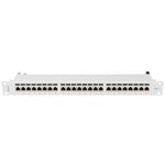 Patch panel 19" blanco de 24 RJ45 CAT.7 FTP 1U Lanberg PPS7-1024-S - RD12800 - 03