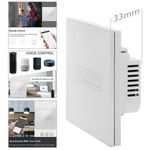 Interruptor inteligente táctil regulable en color blanco compatible con Google Home, Alexa y IFTTT - AN12300 - 02