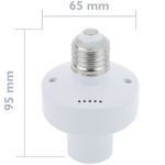 Portalámparas Inteligente WiFi E27 compatible con Google Home, Alexa y IFTTT - AN11200 - 02
