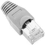 Cubierta de goma para conector RJ45 de color gris - RP05100 - 03