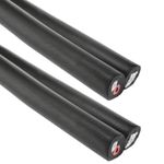 Bobina de cable coaxial RG59 y cable eléctrico 2x0.5mm2 100m - RC01600 - 03