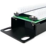 Patch panel de 24 RJ45 Cat.5e UTP 1U negro - RC04100 - 06