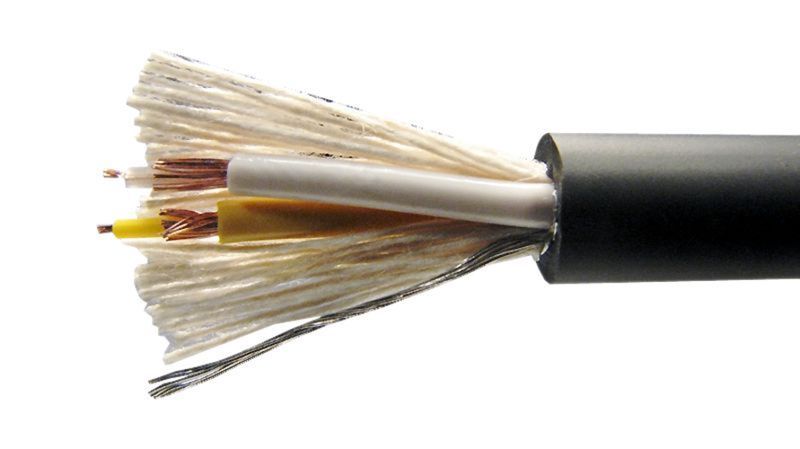 Bobina de cable coaxial S-Video Doble Blindaje 100m Negro - LS 0130 - 01