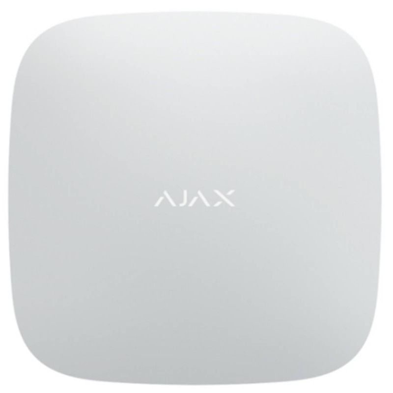 Ajax Hub 2 - central de alarma grado 2 - Ethernet, 2G, captura fotográfica y transmisión de vídeo - blanco - AJ-HUB2-W - 01