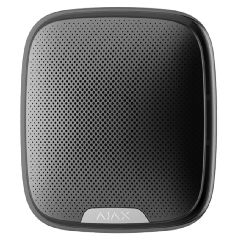 Ajax StreetSiren - Sirena inalámbrica para exterior Certificado grado 2 - negro - AJ-STREETSIREN-B - 01