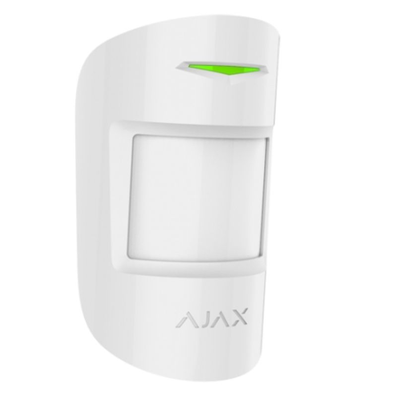Ajax MotionProtect Plus - Detector PIR doble tecnología antimascotas Certificado grado 2 - blanco - AJ-MOTIONPROTECTPLUS-W - 01
