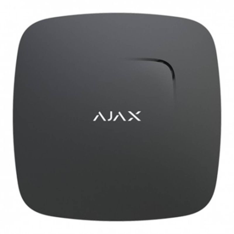 Ajax Fireprotect - Detector de humo Sensor de temperatura Inalámbrico 868 MHz Jeweller - negro - AJ-FIREPROTECT-B - 01