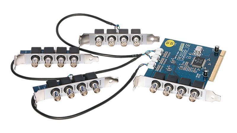 Tarjeta PCI para 16 cámaras de vigilancia - VT 1516 - 01