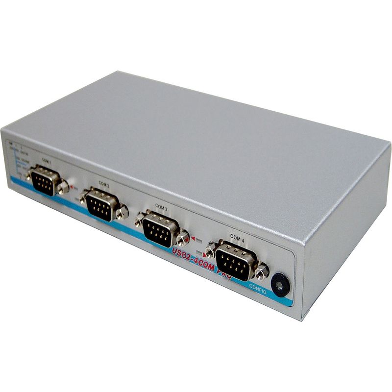 Adaptador USB a RS-232/422/485 Titan-PRO (4-Port DINRail) - UD07500 - 01